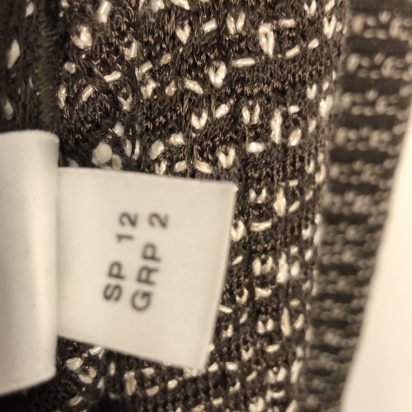 ST. JOHN OPEN DRAPE KNIT CARDIGAN SIZE 2 - Picture 4 of 8